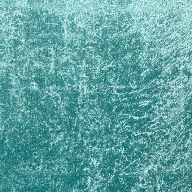 Velours tissu Turquoise scintillant 