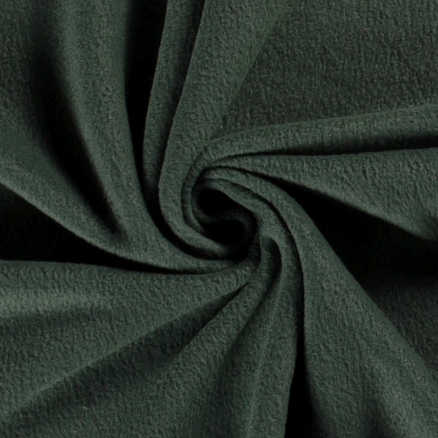 Polar Fleece fabric Unicolour Dark Green