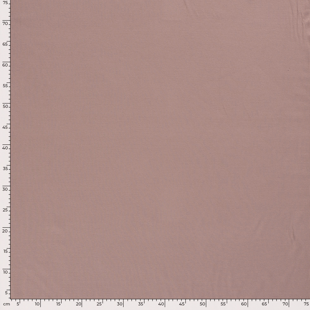 Rib Jersey fabrik Uni Hell Mauve