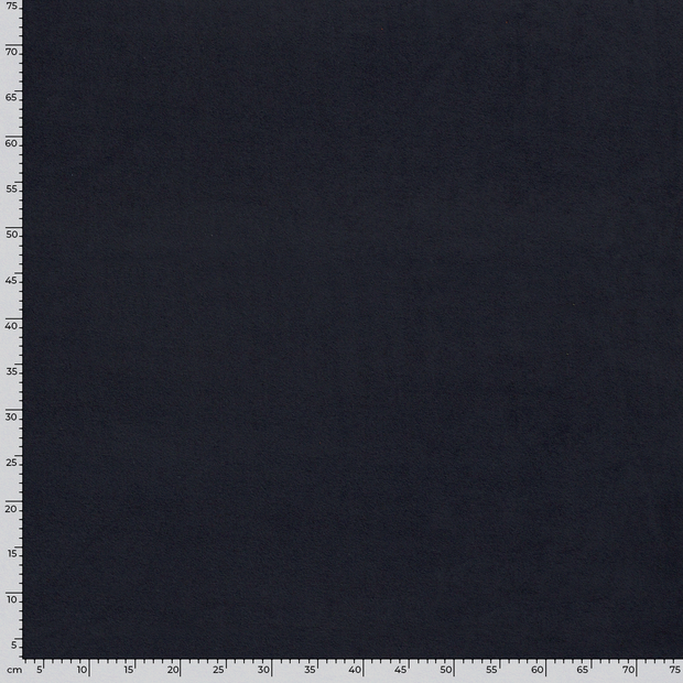 Stretch terry fabric Unicolour Navy