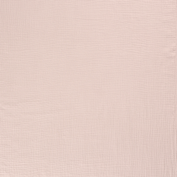 Muslin Triple Layer fabric Light Pink matte 