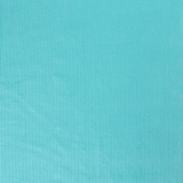 Corduroy 4.5w stof Turquoise mat 