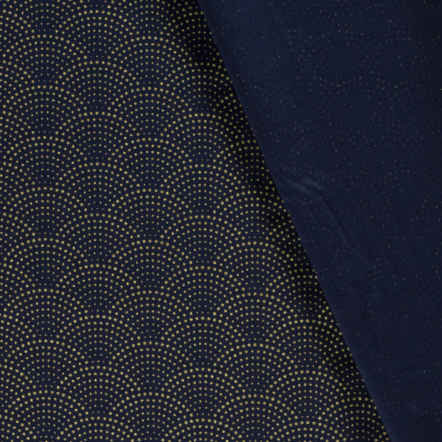 Cotton Poplin fabric Christmas printed and foil 