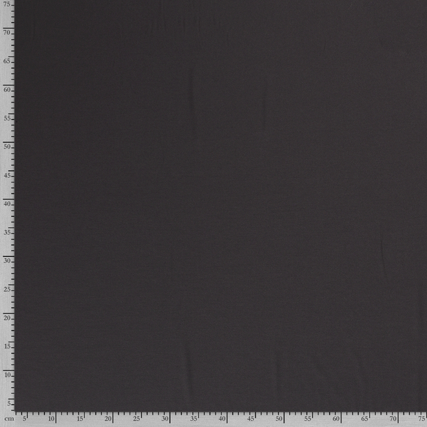 ECOVERO™ Jersey fabric Unicolour Dark Grey