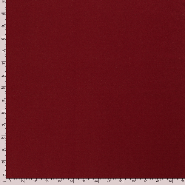 Alphen Fleece fabric Unicolour brushed 