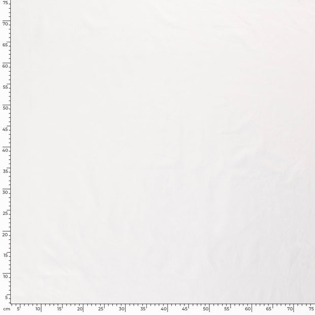 Popeline de Coton tissu Unicolore Blanc optique