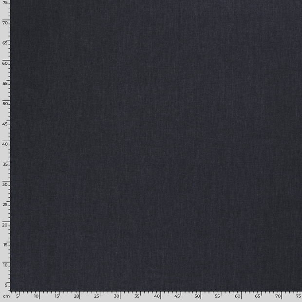 Denim fabric Unicolour Navy