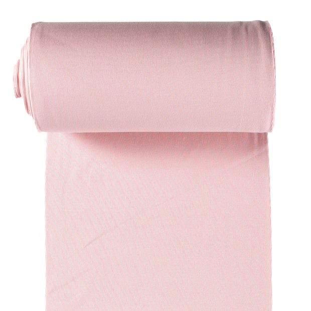 Cuff Material 2x2 rib fabric Light Pink 