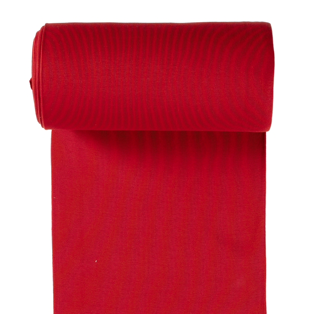 Cuff Material 2x2 rib fabric Red 