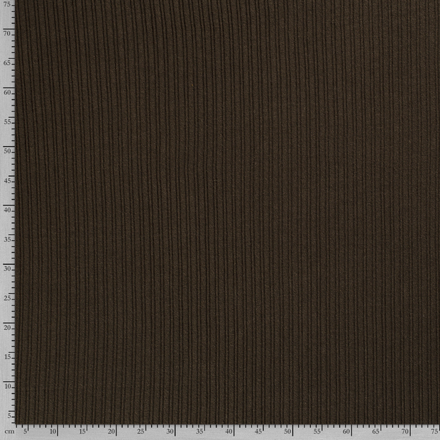 Heavy Knit fabric Cable Dark Green