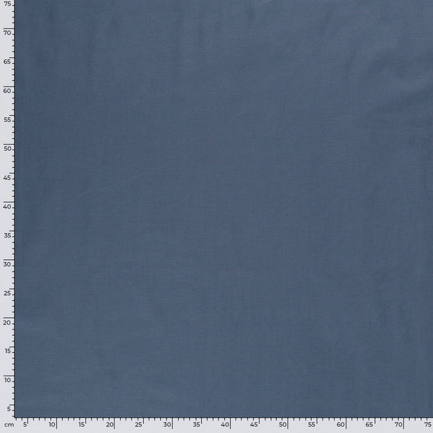 Cretonne fabric Unicolour Indigo