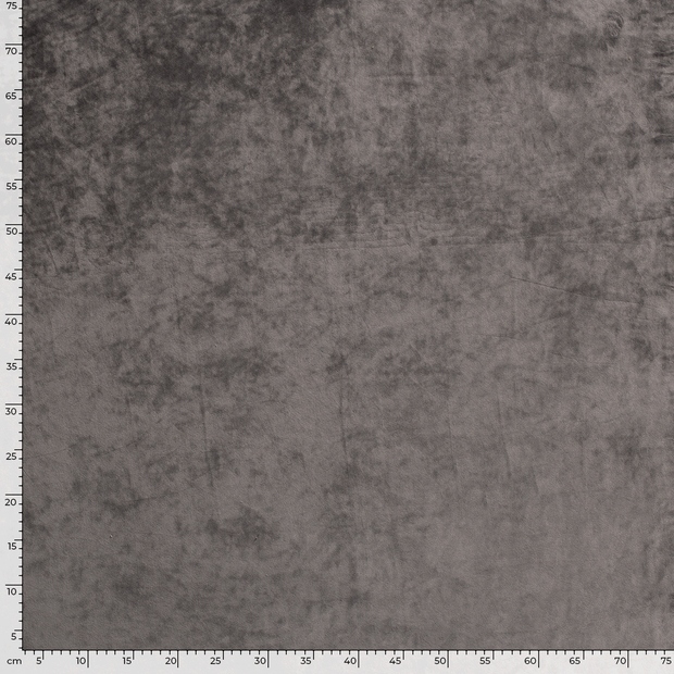 Velours tissu Unicolore Gris taupe