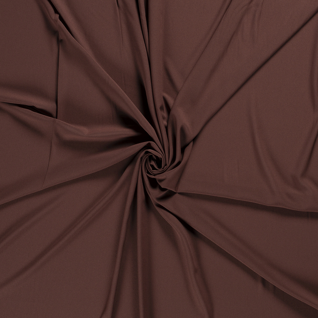 Crêpe Georgette fabric Brown 