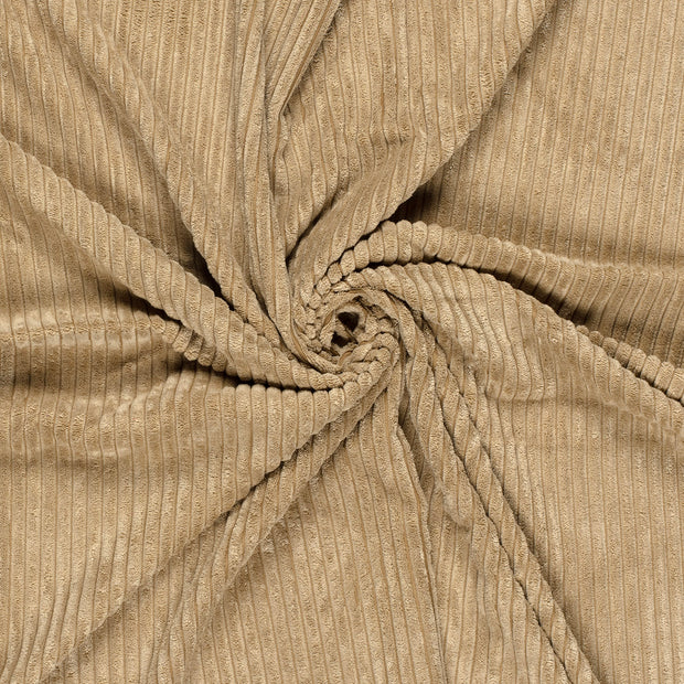 Corduroy 4.5w fabric Camel brushed 