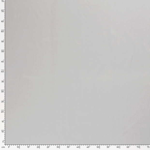 Cotton Poplin fabric Unicolour Light Grey