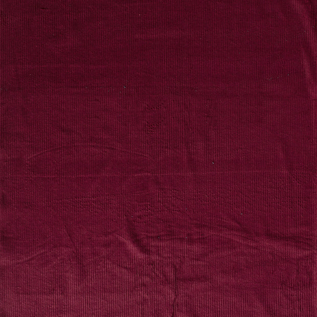 Jumbo Corduroy Stretch 6w tela Burdeos mate 