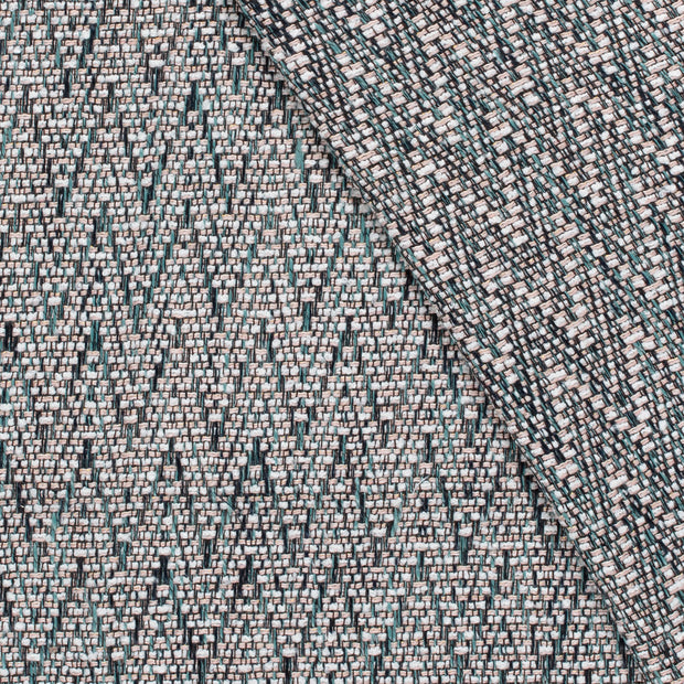 Jacquard tela Zigzag 