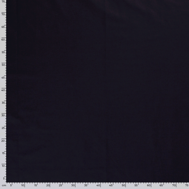 Cotton Poplin fabric Unicolour Navy