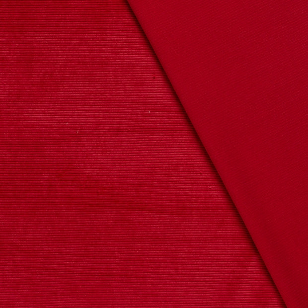 Nicky Velours Rib fabric Unicolour 