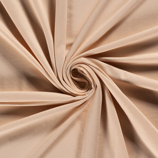 Viscose Jersey fabric Unicolour Salmon