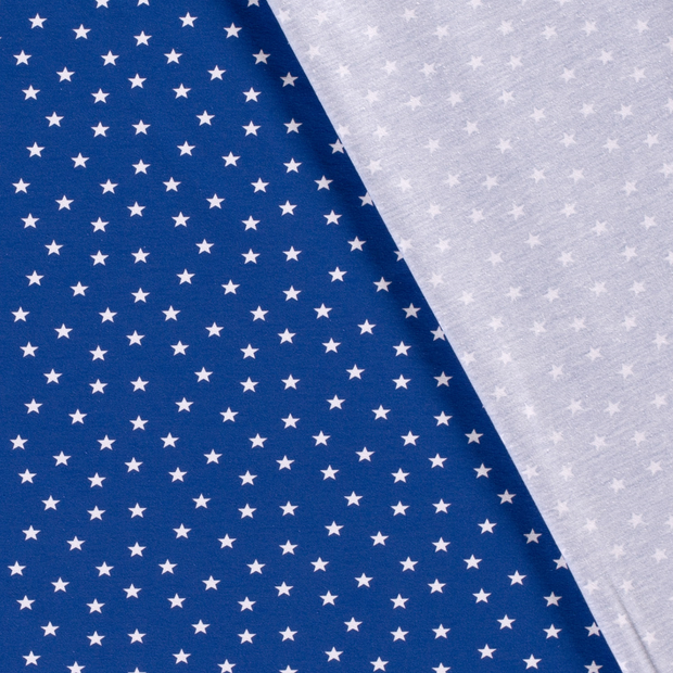 Cotton Jersey fabric Stars printed 