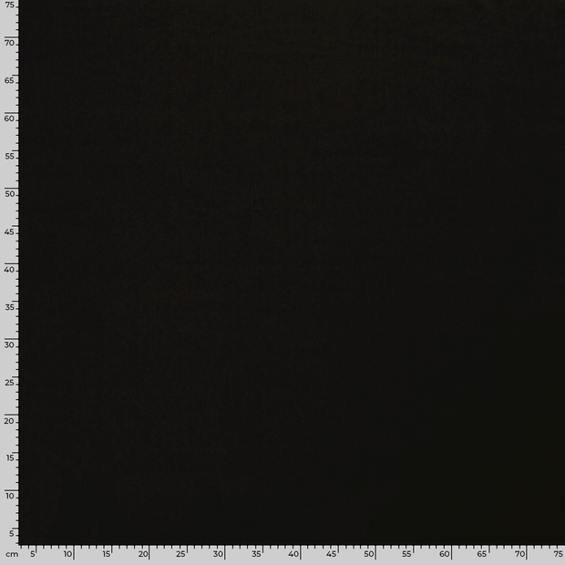 Algodón Jerséis tela Unicolor Marrón oscuro