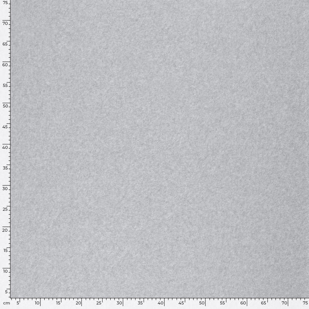 Microfleece fabric Unicolour Light Grey
