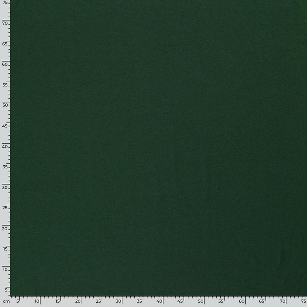 Bamboo Jersey fabric Unicolour Dark Green