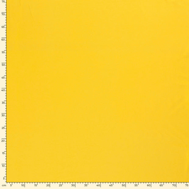 Cotton Jersey fabric Unicolour Yellow