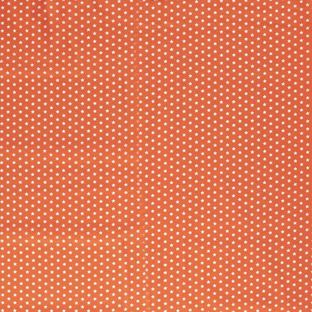 Cotton Poplin fabric Orange soft 