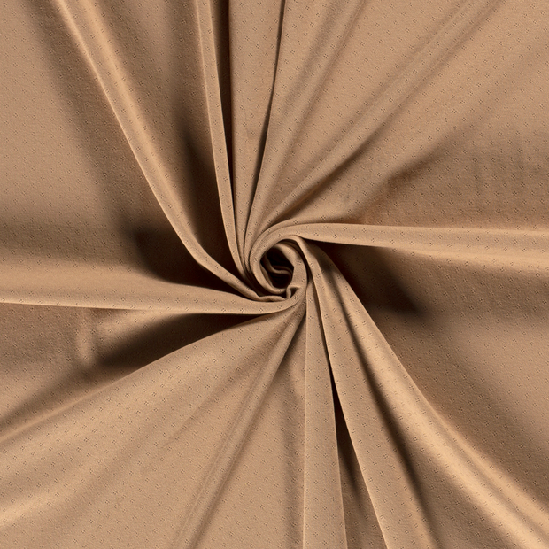 Pinpoint fabric Nutmeg 