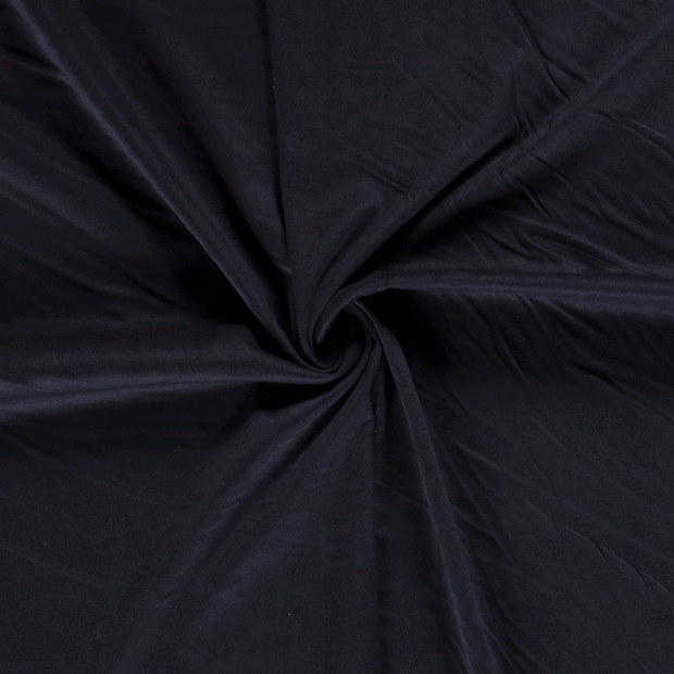 Suede leather fabric Unicolour Navy