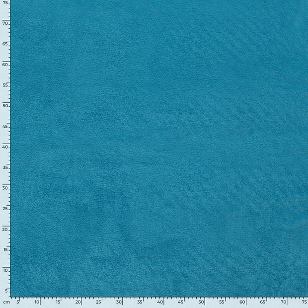 Coral Fleece fabric Unicolour Aqua