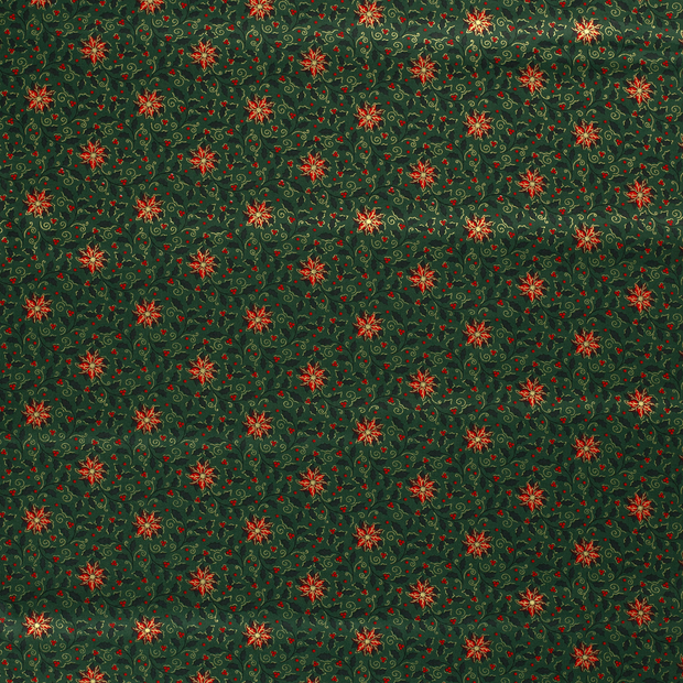 Cotton Poplin fabric Green 