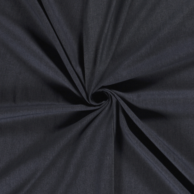 Denim fabric Navy pre-washed 