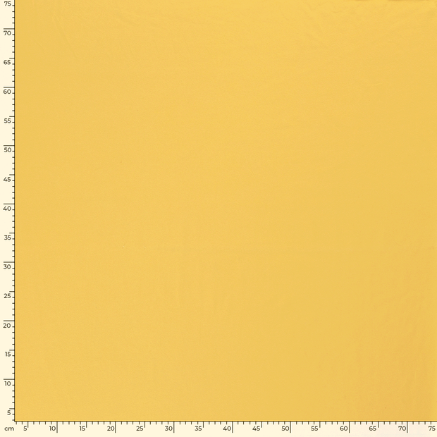 Algodón Jerséis tela Unicolor Amarillo mantequilla