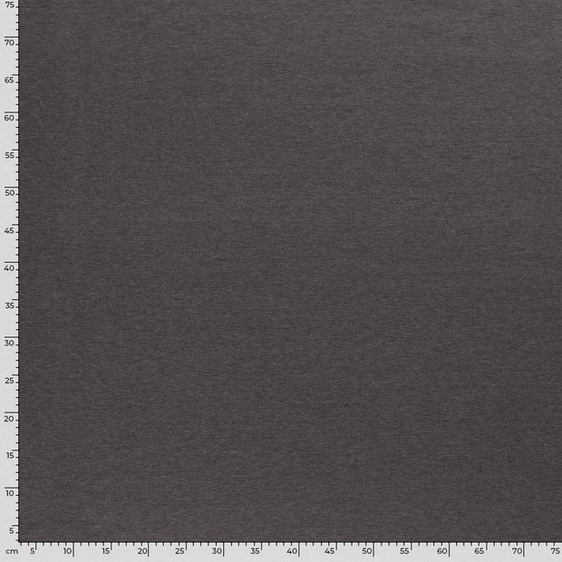 Punta di Roma fabric Unicolour Dark Grey