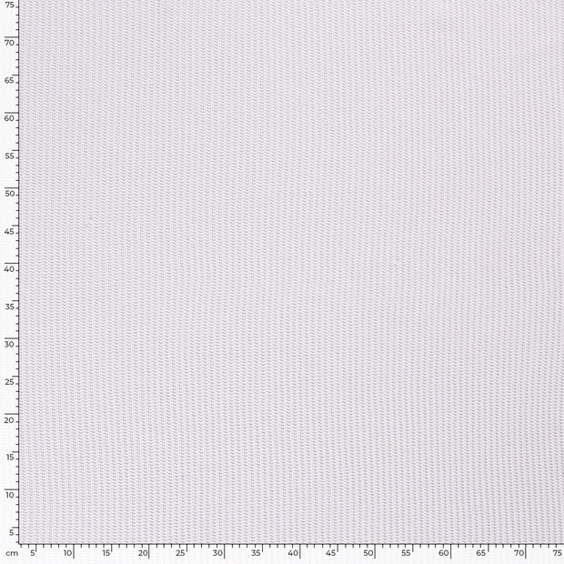 Heavy Knit fabric Cable White