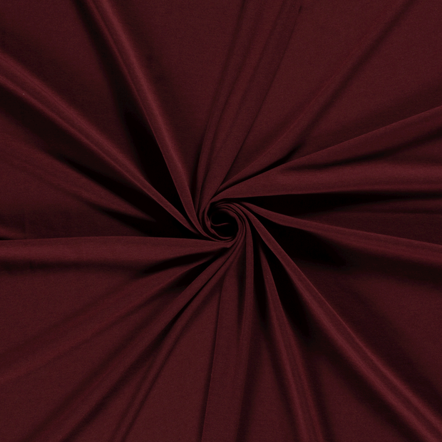 Bamboo Jersey fabric Bordeaux 