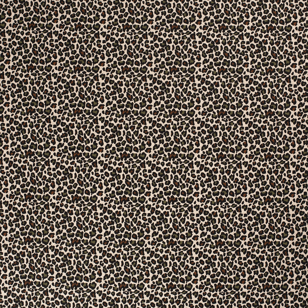 Linen Look fabric Dark Green matte 