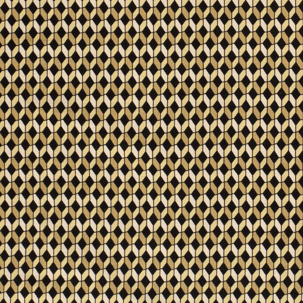 Bengaline fabric Flowers Camel