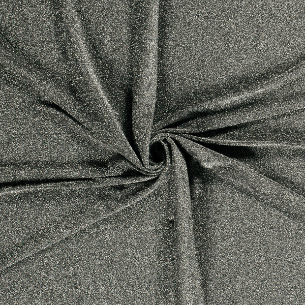 Polyamide Jersey fabric Black Lurex 