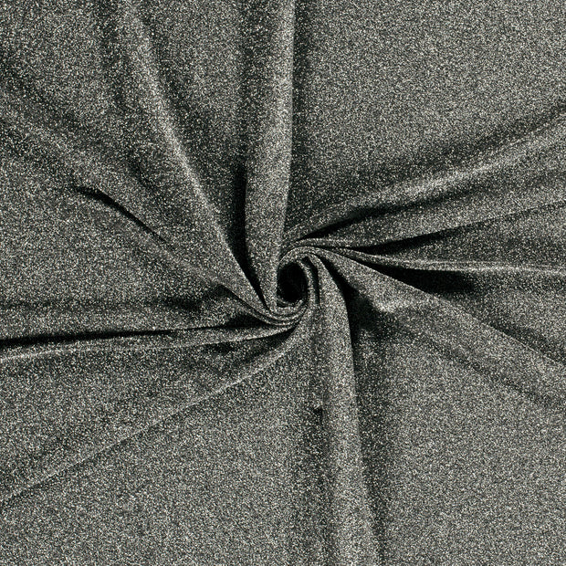 Polyamide Jersey fabric Black Lurex 