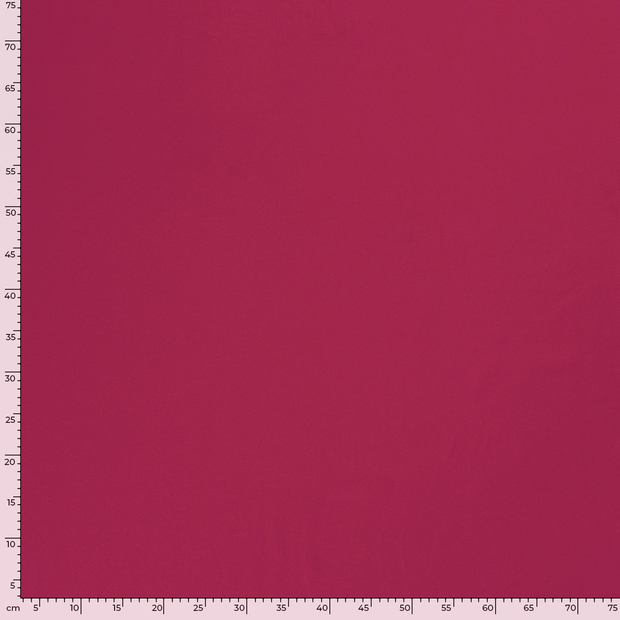 Cotton Jersey fabric Unicolour Raspberry