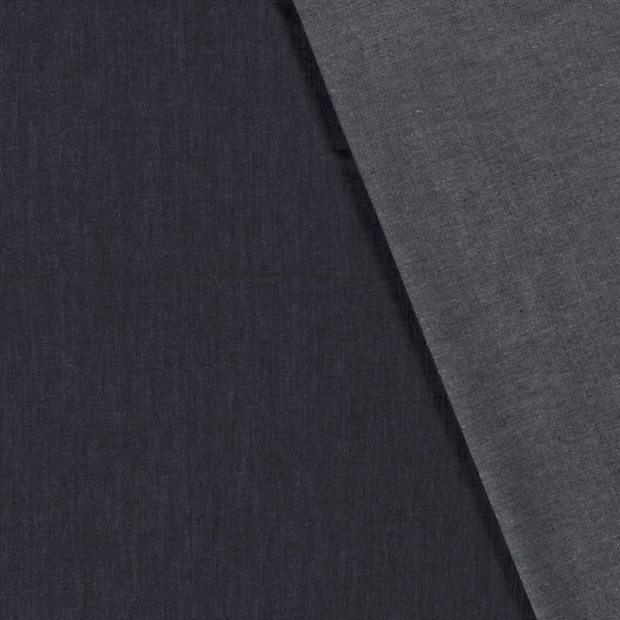 Denim fabric Unicolour pre-washed 