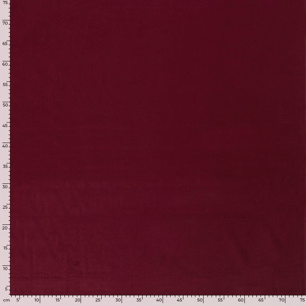 Baby Corduroy 21w stof Effen Bordeaux