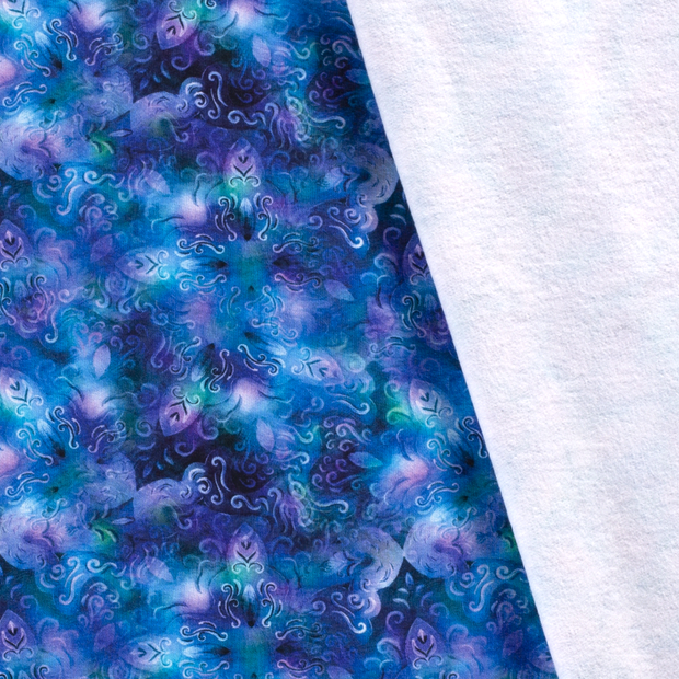 Jogging fabric Tie Dye digital printed 