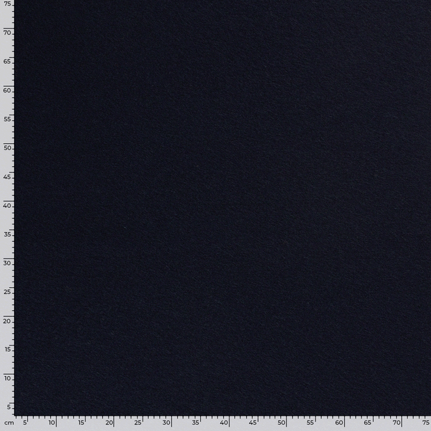 Wool Boucle fabric Unicolour Navy