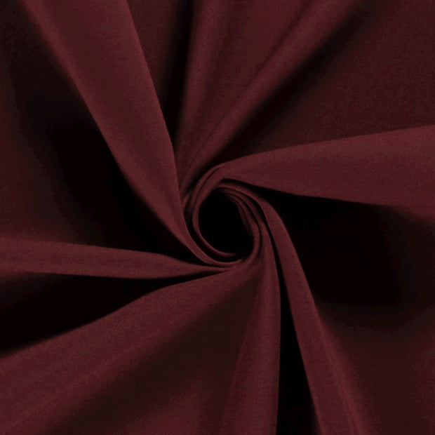 Punta di Roma fabric Unicolour Bordeaux