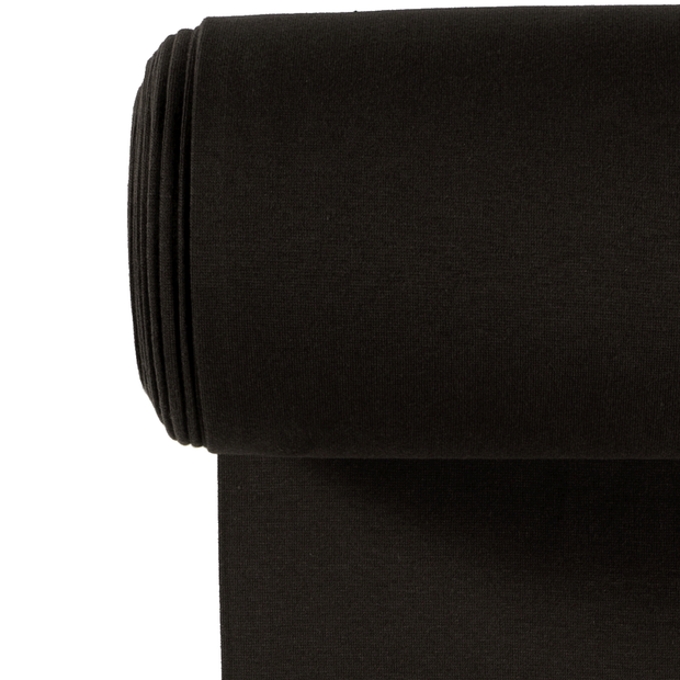 Cuff fabric Unicolour Dark Brown